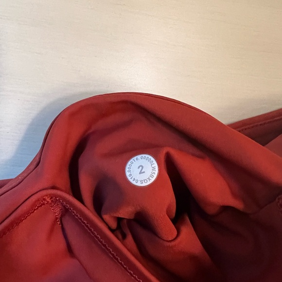 Lululemon Fast and Free Tight II 25" *Non-Reflective Nulux Magma - Picture 8 of 9